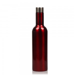အရည်အသွေးမြင့် Stainless Steel Vacuumn Wine Bottle