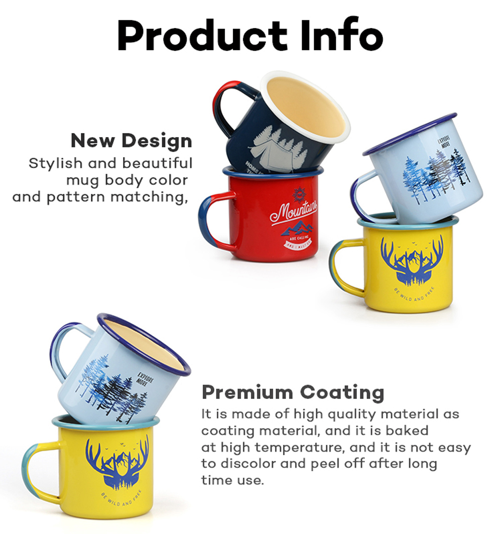 Design & Sell Custom Enamel Mugs