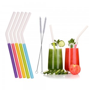 Wholesale Colorful Reusable eco Friendly Drinking Straw for 20oz Tumbler