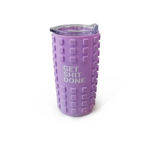 Χονδρικό 20 oz Plastic Cup Ποτήρι διπλού τοίχου με καπάκι