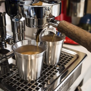 Fa'atau A'oa'o 304 Ipu Uila Fa'alua puipui Ipu Espresso Coffee Tumbler Ipu