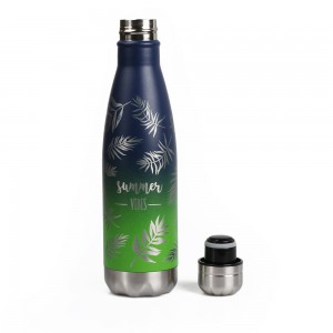 wholesale stainless steel water bottle full colors with Laser engraving