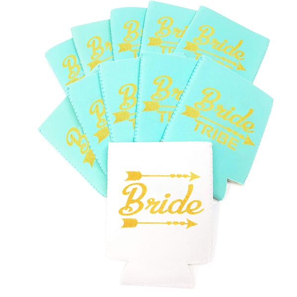 Bride & Bride Tribe Can Cooler Featured Image
