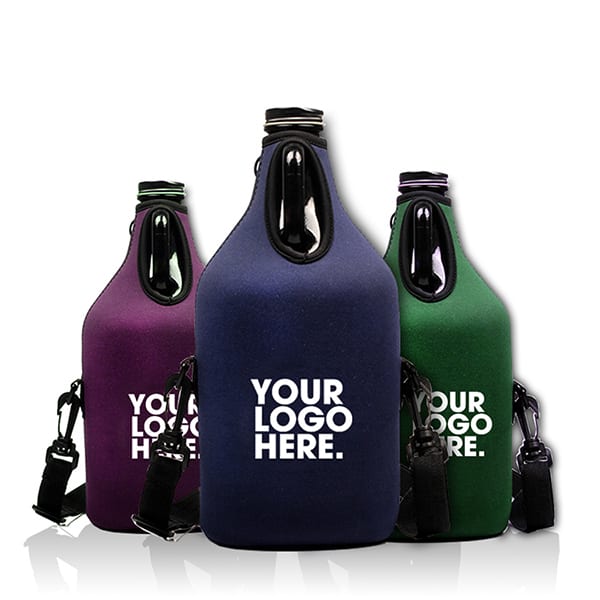 Alloy Aluminum Sheet Beer Soda Can Cooler -
 Custom Neoprene Cooler For Growler Bottle – WELL