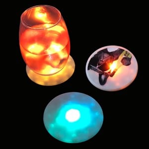 Stone Tinplate Silicone Coaster -
 Wholesale Led Coaster Light – WELL