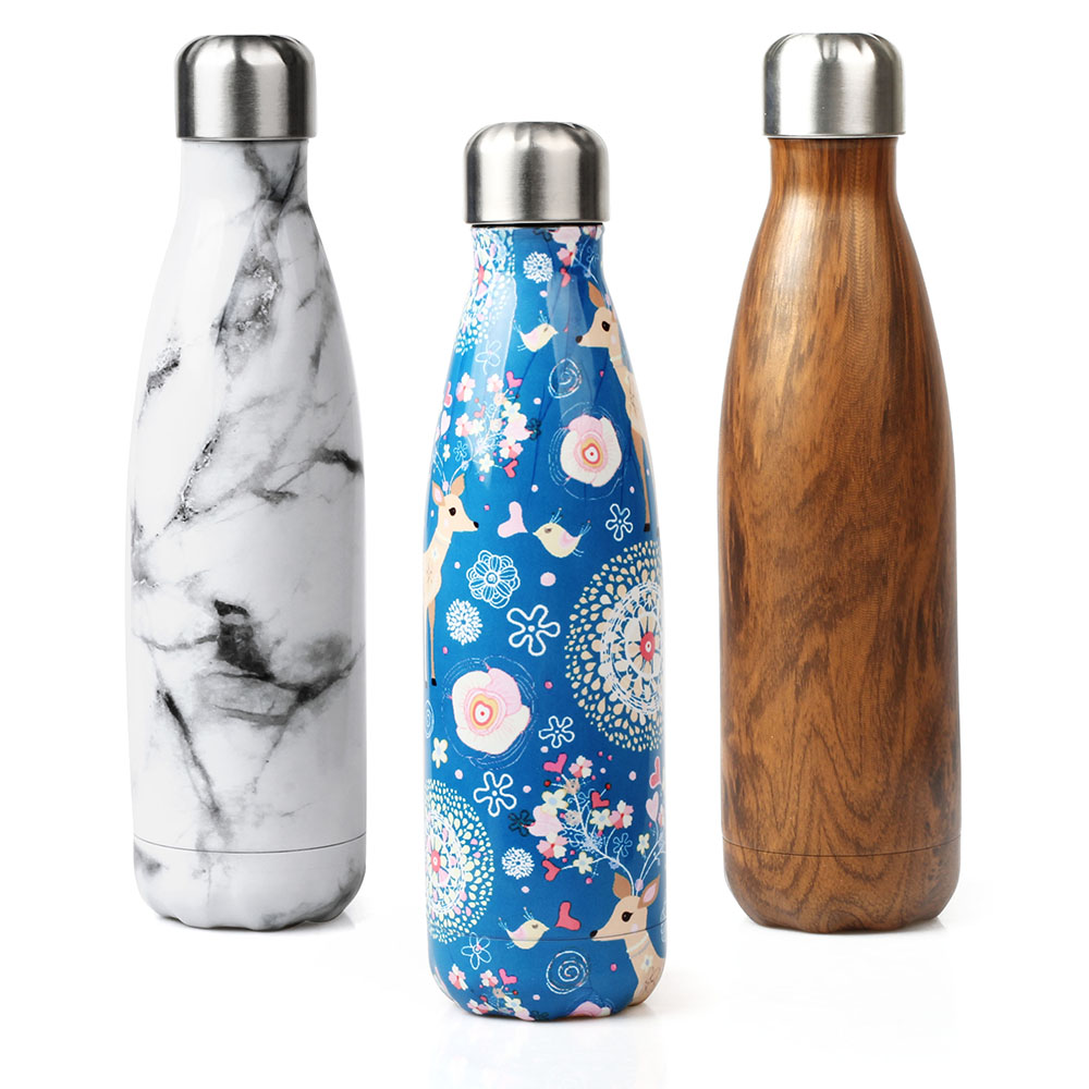 Hight Selling 17oz stainless steel water bottle coke shape bottle Featured Image