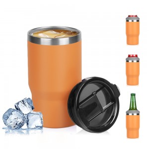 Factory Custom Logo Can Cooler Vacuum Triple Insulated Skinny Can Cooler Glitter for 12 oz Slim Cans Insulator