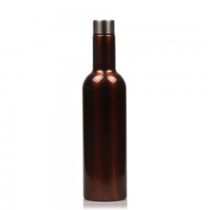 Botol anggur vakum stainless steel kualitas luhur