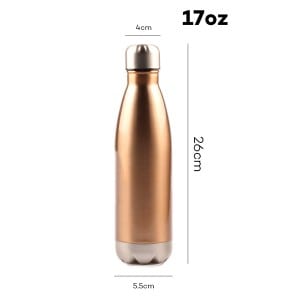 17oz  Stainless Steel Vacuumn Travel Bottle