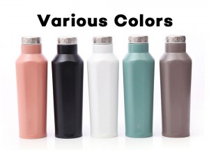 GYM အတွက် BPA အခမဲ့ အရောင်းရဆုံး Stainless Steel Vaccum Insulated Water Bottle