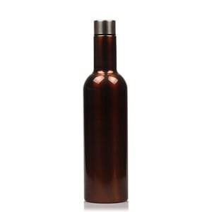 Stainless Steel Vacuumn Wine Shape Bottle