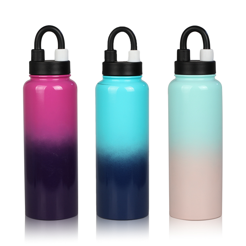 Portable Bpa Free Sublimation School Cup Colour Change Christmas Water Bottle Gift Set Stainless Steel Water Bottle Featured Image