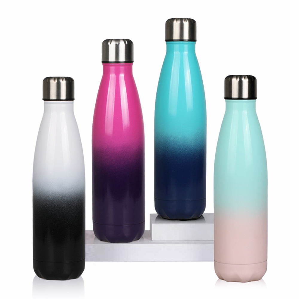 300ml Motivational Insulated Stainless Steel Cola Water Bottle With Custom Logo Bottle Water Featured Image