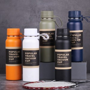 Sport Water Bottle With Custom Logo Insulated Cup Stainless Steel Water Bottle