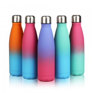500ml Water Bottles With Custom Logo Sport Eco Friendly Stainless Steel Water Bottle