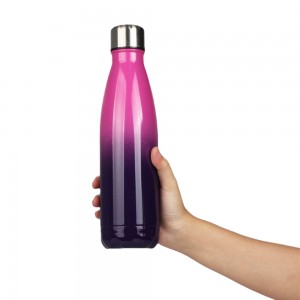 300ml Motivational Insulated Stainless Steel Cola Water Bottle With Custom Logo Bottle Water