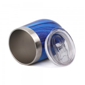 High Quality 12oz Stainless Steel Double Wall Vacuum Stemless Insulated Wine Tumbler