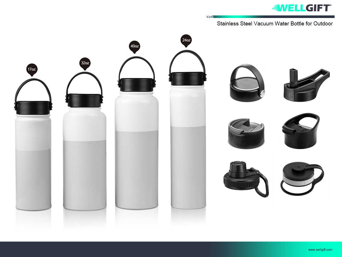 Two-tone outdoor stainless steel water bottle Featured Image